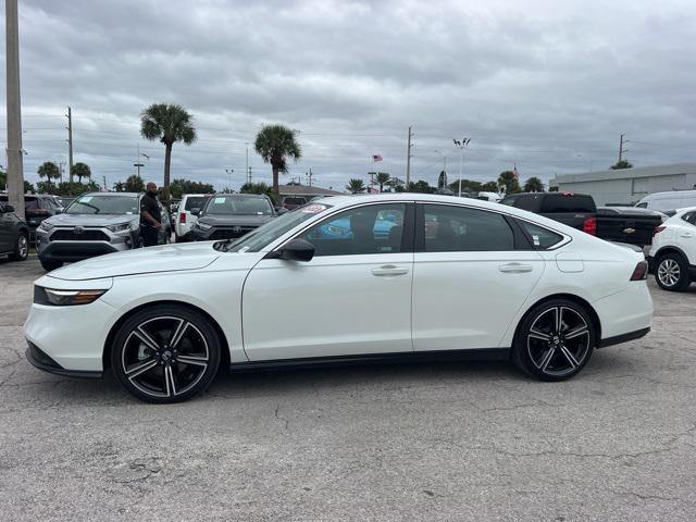 used 2023 Honda Accord Hybrid car, priced at $27,888