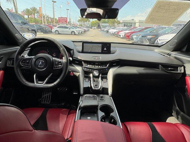 used 2022 Acura TLX car, priced at $39,888