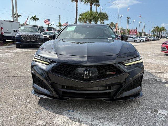 used 2022 Acura TLX car, priced at $39,888