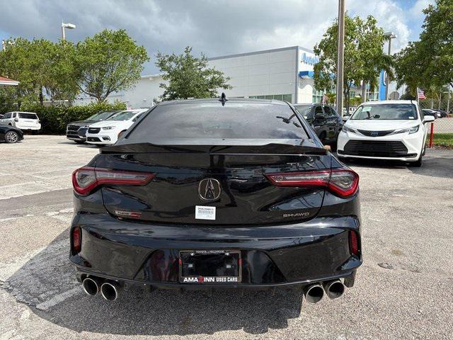 used 2022 Acura TLX car, priced at $39,888