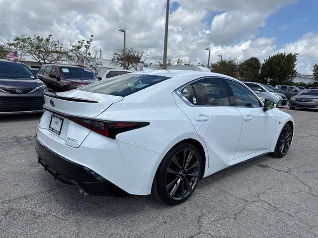 used 2023 Lexus IS 350 car, priced at $46,888