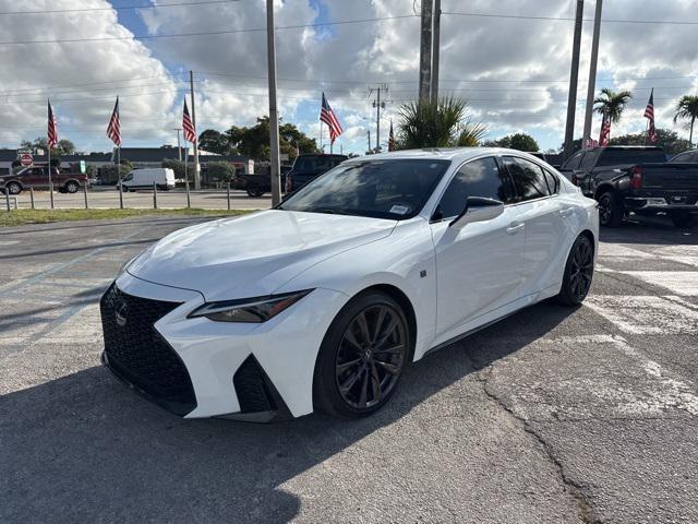 used 2024 Lexus IS 350 car, priced at $42,988