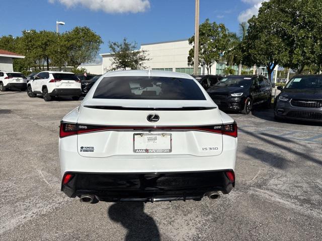 used 2024 Lexus IS 350 car, priced at $42,988