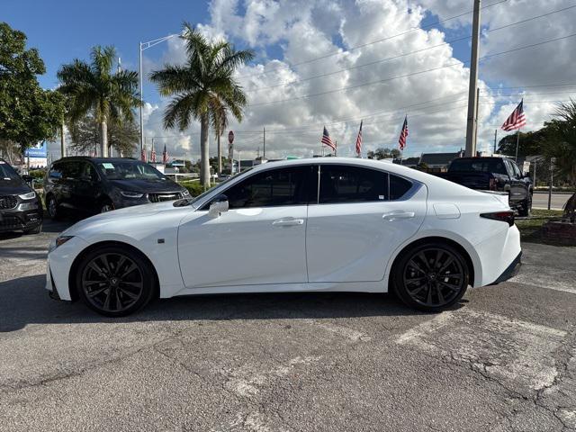 used 2024 Lexus IS 350 car, priced at $42,988