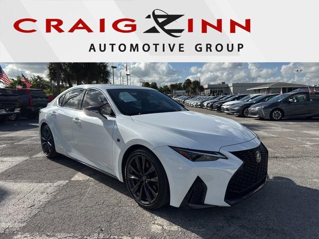 used 2024 Lexus IS 350 car, priced at $42,988