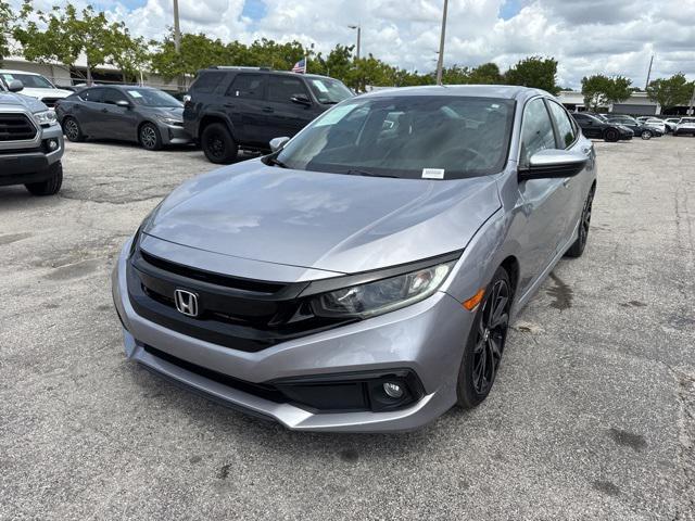used 2019 Honda Civic car, priced at $15,488