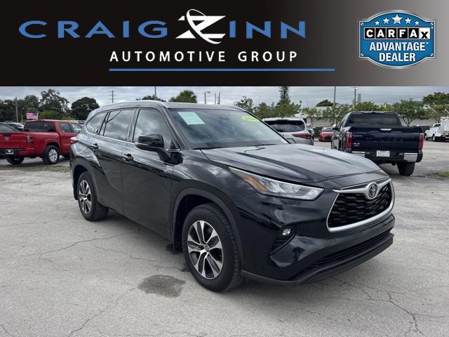 used 2020 Toyota Highlander car, priced at $29,888