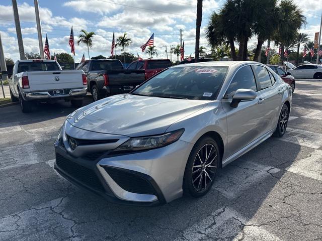 used 2022 Toyota Camry car, priced at $20,988