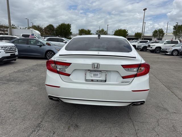 used 2022 Honda Accord car, priced at $24,888