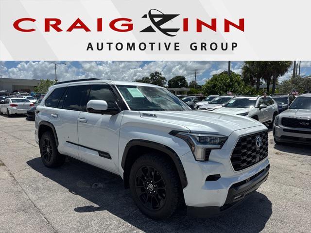 used 2023 Toyota Sequoia car, priced at $69,888