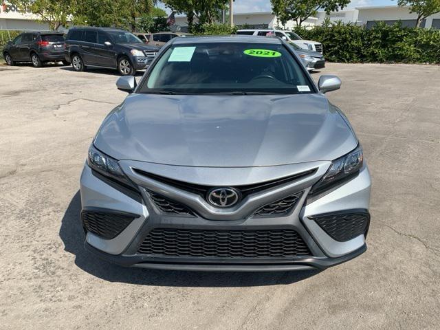 used 2021 Toyota Camry car, priced at $22,888