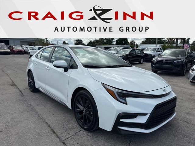 used 2024 Toyota Corolla car, priced at $20,988