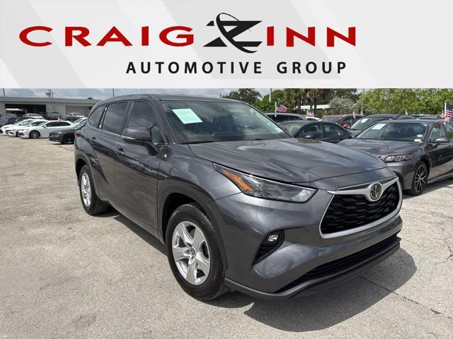 used 2024 Toyota Highlander car