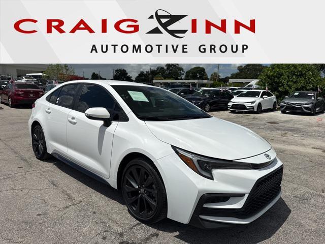 used 2024 Toyota Corolla car, priced at $20,888