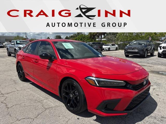 used 2024 Honda Civic car, priced at $23,988