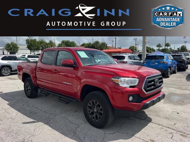 used 2021 Toyota Tacoma car, priced at $30,988