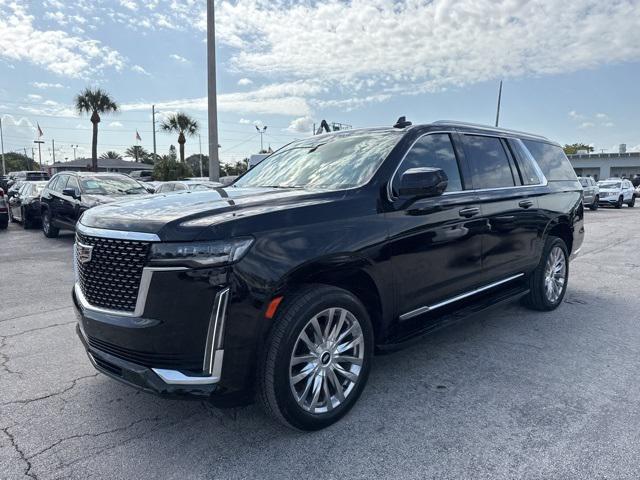 used 2023 Cadillac Escalade ESV car, priced at $71,888