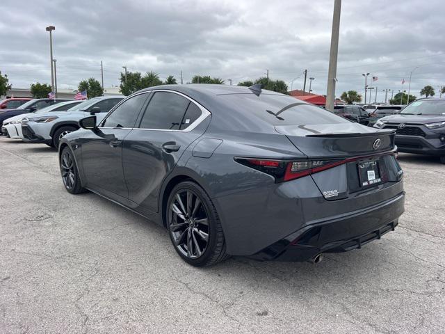 used 2023 Lexus IS 350 car, priced at $42,888