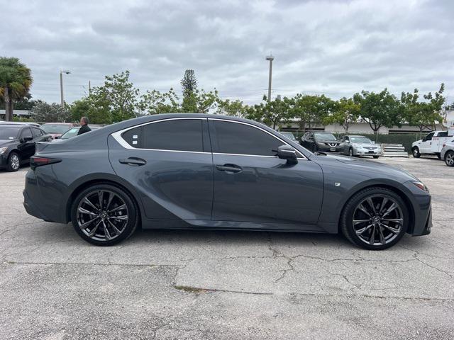 used 2023 Lexus IS 350 car, priced at $42,888