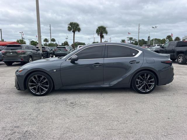 used 2023 Lexus IS 350 car, priced at $42,888