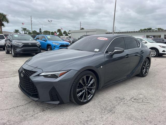 used 2023 Lexus IS 350 car, priced at $42,888