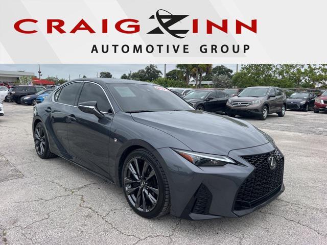 used 2023 Lexus IS 350 car, priced at $42,888