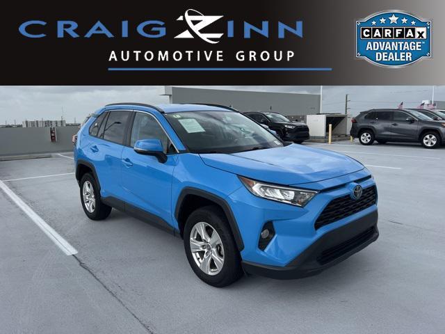 used 2021 Toyota RAV4 car, priced at $26,988