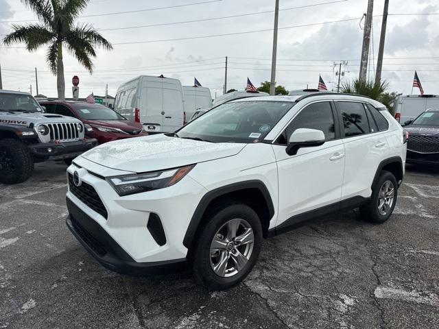 used 2022 Toyota RAV4 car, priced at $29,988