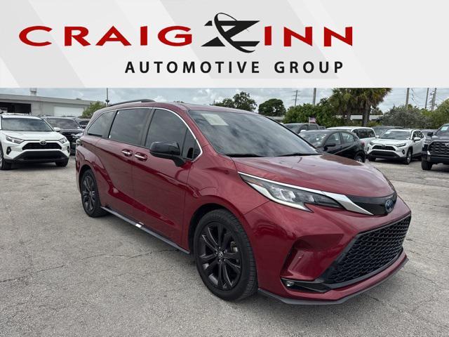 used 2022 Toyota Sienna car, priced at $37,888