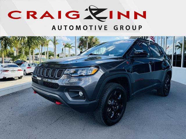 used 2024 Jeep Compass car, priced at $30,988