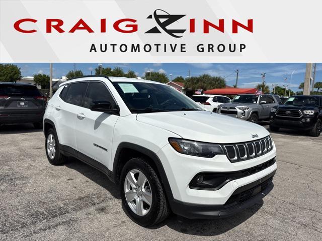 used 2022 Jeep Compass car, priced at $18,988