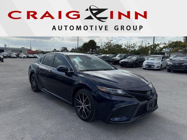 used 2021 Toyota Camry car, priced at $20,988