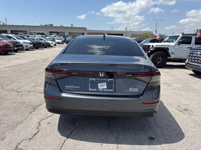 used 2023 Honda Accord car, priced at $24,888