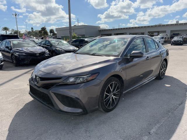 used 2021 Toyota Camry car, priced at $20,888