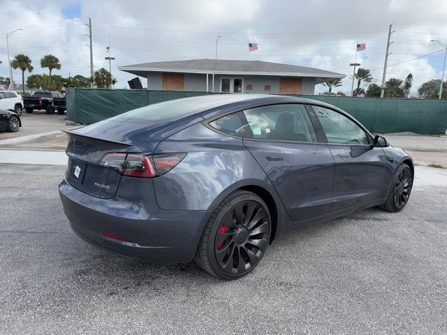 used 2023 Tesla Model 3 car, priced at $34,888