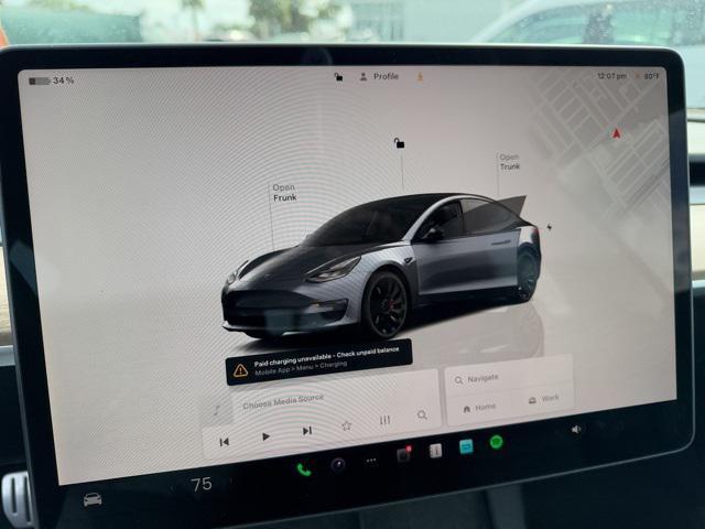 used 2023 Tesla Model 3 car, priced at $34,888