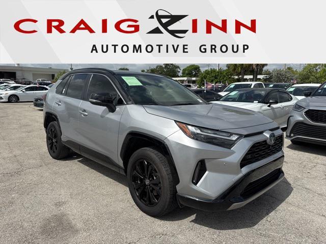 used 2022 Toyota RAV4 Hybrid car, priced at $34,788