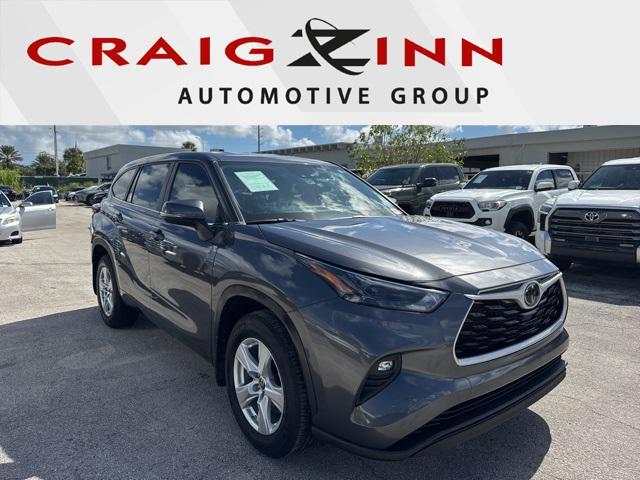 used 2024 Toyota Highlander car, priced at $33,988