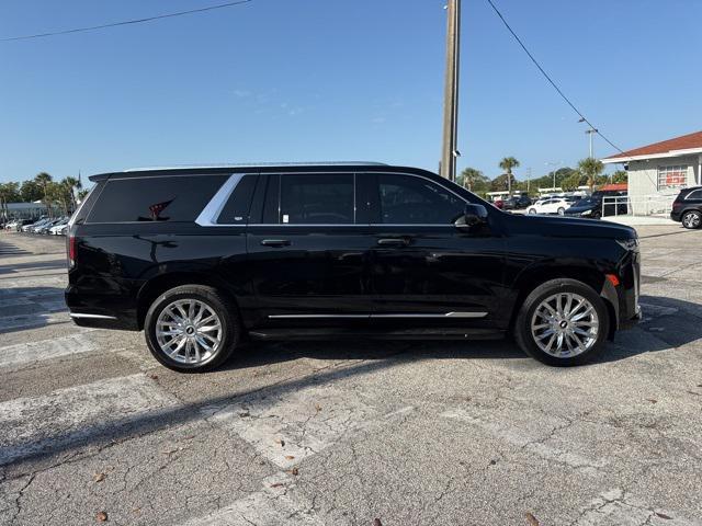 used 2023 Cadillac Escalade ESV car, priced at $75,888