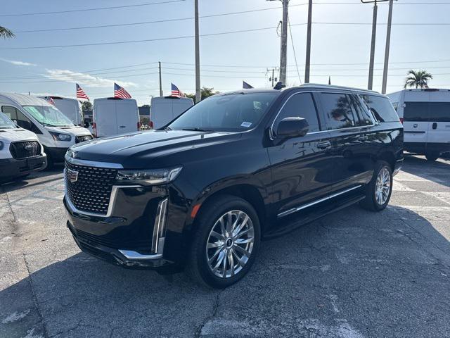 used 2023 Cadillac Escalade ESV car, priced at $75,888