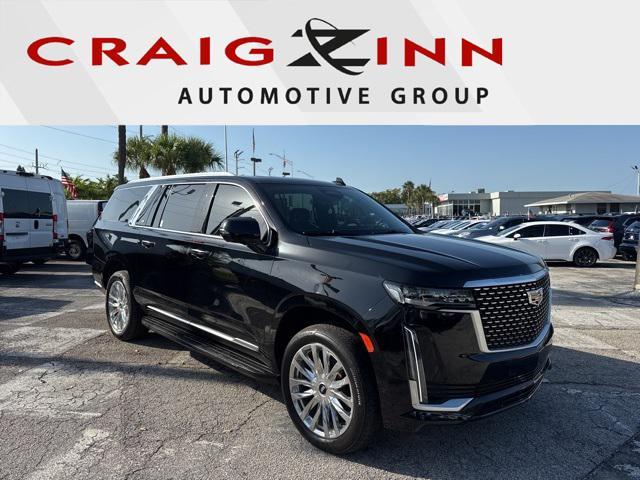 used 2023 Cadillac Escalade ESV car, priced at $75,888