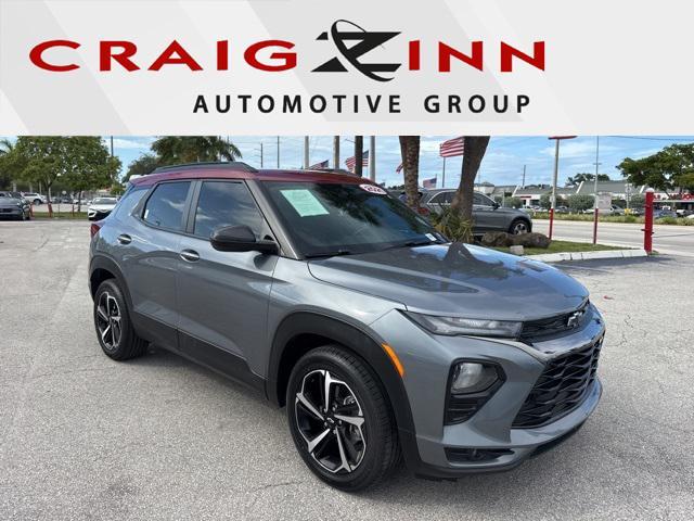 used 2021 Chevrolet TrailBlazer car, priced at $21,888