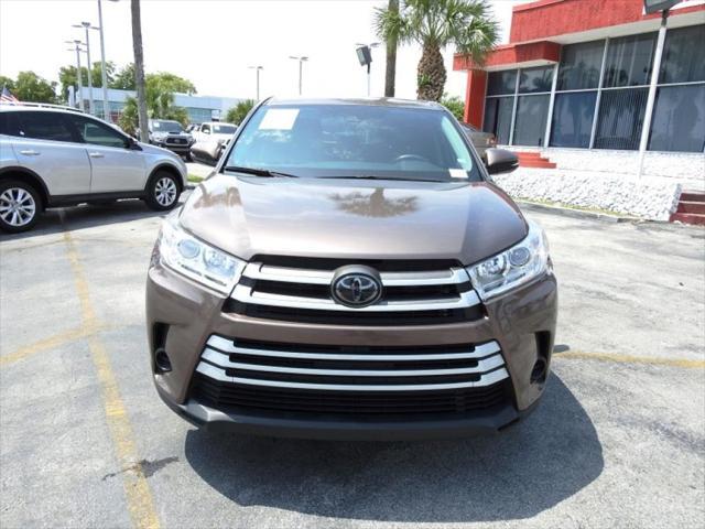 used 2018 Toyota Highlander car, priced at $20,988