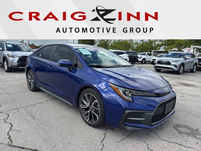 used 2021 Toyota Corolla car, priced at $17,888