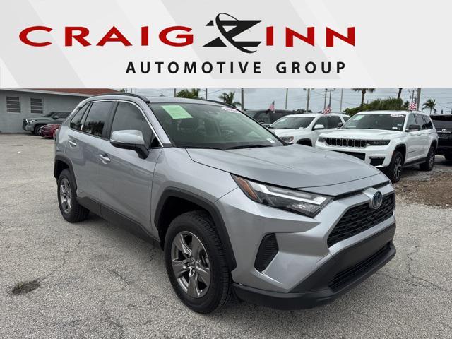 used 2024 Toyota RAV4 Hybrid car, priced at $31,988