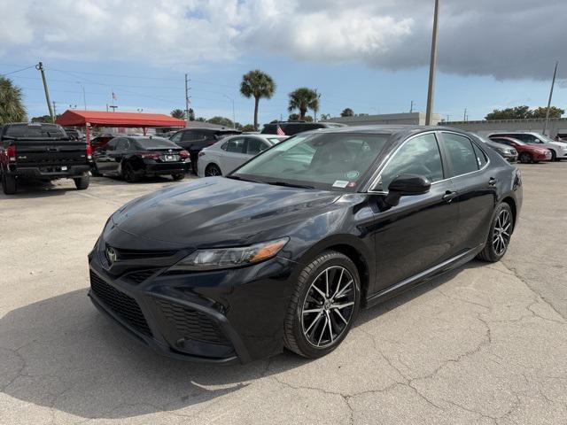 used 2021 Toyota Camry car, priced at $20,888