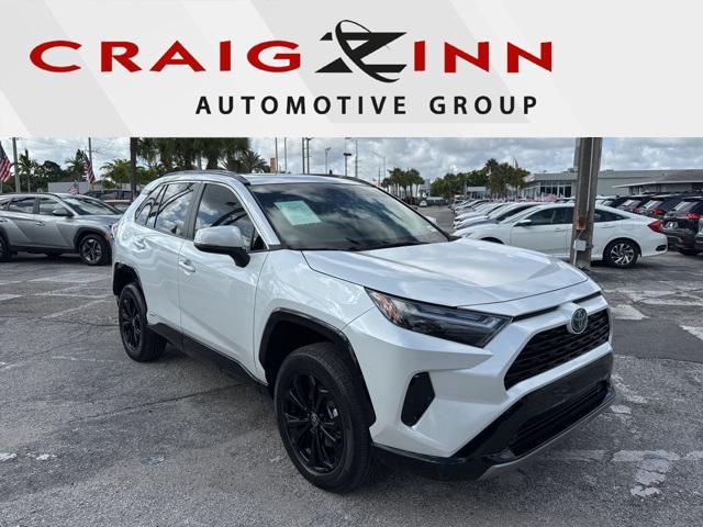 used 2023 Toyota RAV4 Hybrid car, priced at $34,988