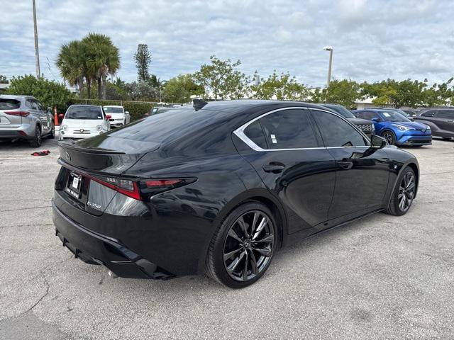 used 2024 Lexus IS 350 car, priced at $46,888