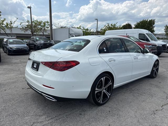 used 2025 Mercedes-Benz C-Class car, priced at $48,888
