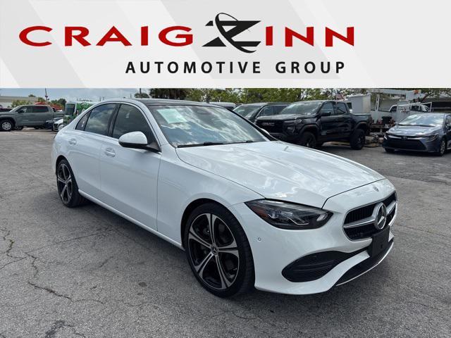 used 2025 Mercedes-Benz C-Class car, priced at $48,888